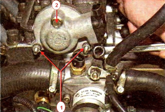 Зняття та встановлення розподільчого валу двигуна ВАЗ-21114