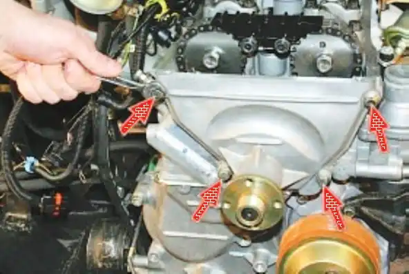 Замена цепей приводов ЗМЗ-409 Замена цепей приводов ЗМЗ-409