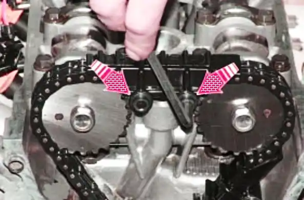 Замена цепей приводов ЗМЗ-409 Замена цепей приводов ЗМЗ-409