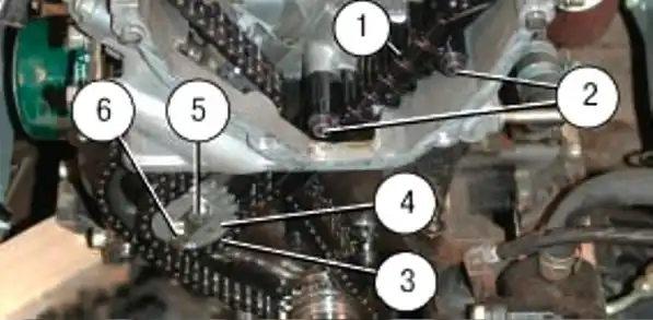 Замена цепей приводов ЗМЗ-409 Замена цепей приводов ЗМЗ-409
