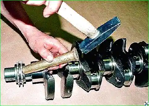 Снятие и ремонт коленчатого вала ЗМЗ-405, ЗМЗ-406