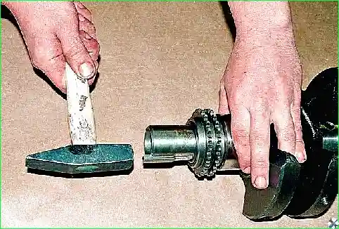 Снятие и ремонт коленчатого вала ЗМЗ-405, ЗМЗ-406