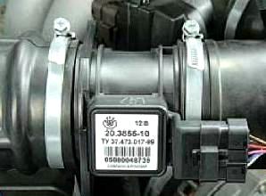 Mass air flow sensor DMRV 20.3855- 10 (HFM62C/19 Siemens)