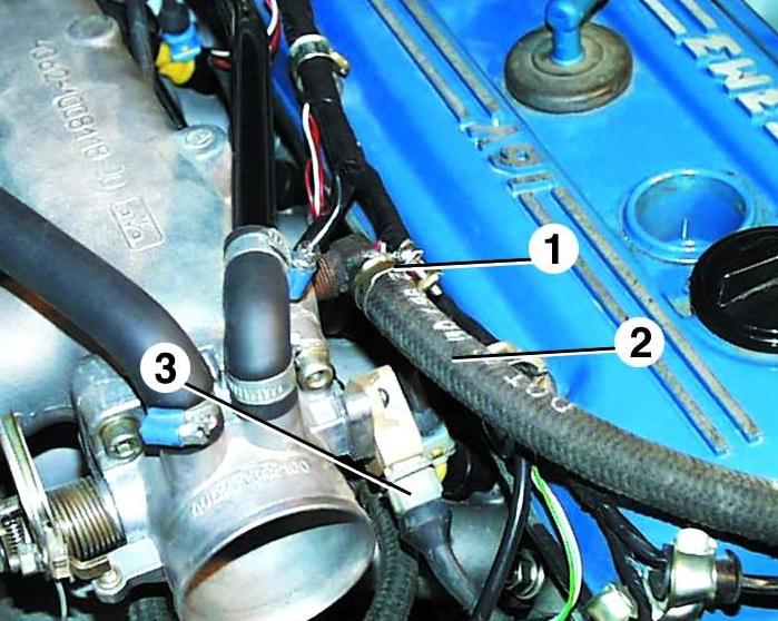 Instructions for removal and installation engines ZMZ-405, ZMZ-406 GAZ-2705