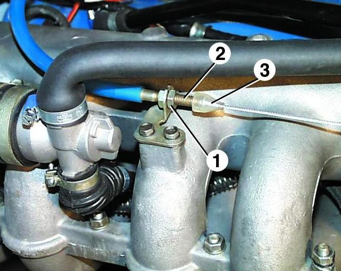 Extracción e instalación del ZMZ-406 motor del automóvil GAZ-3110 3110
