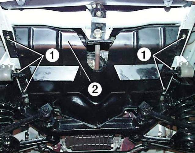 Ausbau des ZMZ-406-Motors des Gazelle-Autos