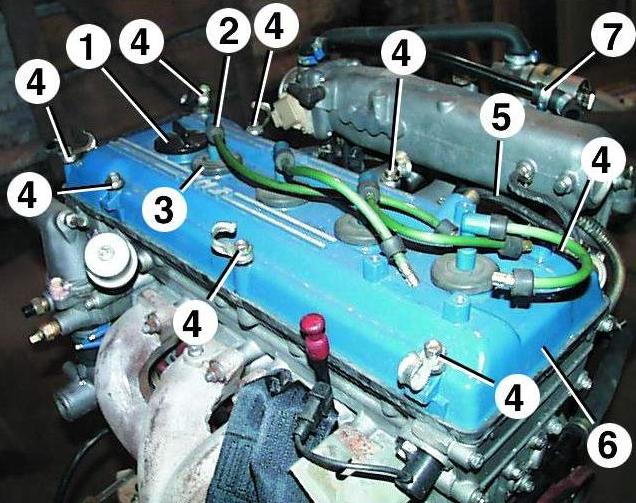 Setting the TDC of the ZMZ-405, ZMZ-406 engines