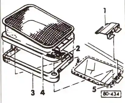 рис::снятие и установка воздухозаборника снятие и установка патрубка воздухозаборника