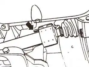 рис::Замена приводного вала Замена приводного вала