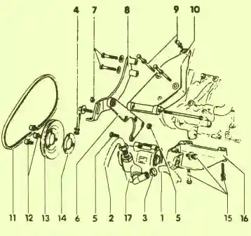 Насос сервоусилителя