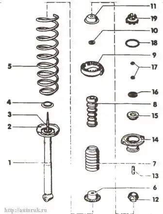 Задняя подвеска