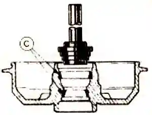 установить сальник подходящей трубой