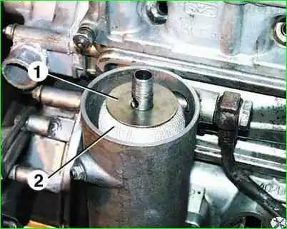 Reemplazo del filtro de aceite