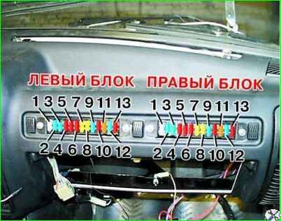 Fusibles para el automóvil GAZ-3110