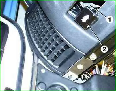 Dashboard GAZ-3110-Entfernung