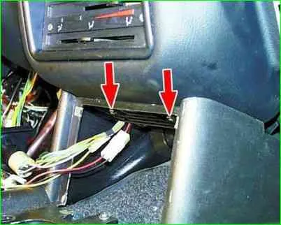 Dashboard GAZ-3110-Entfernung