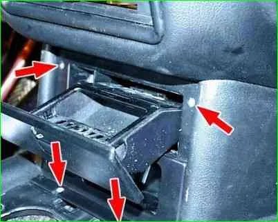 Dashboard GAZ-3110-Entfernung