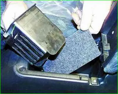 Dashboard GAZ-3110-Entfernung