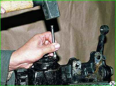 Adjusting the steering mechanism
