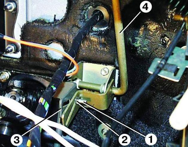 ZMZ-406 throttle cable adjustment