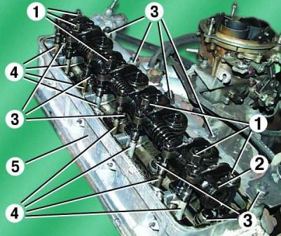 Зняття та встановлення головки блоку циліндрів двигуна 402 автомобіля ГАЗ-3110