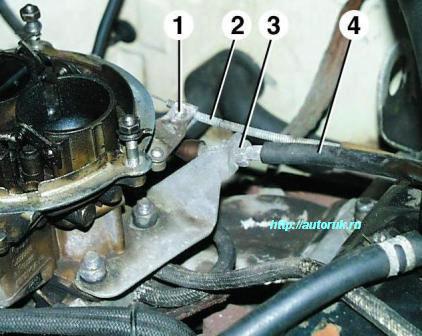 Motor 402 des GAZ-3110 entfernen und installieren