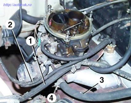 Desmontaje e instalación del motor 402 de GAZ-3110