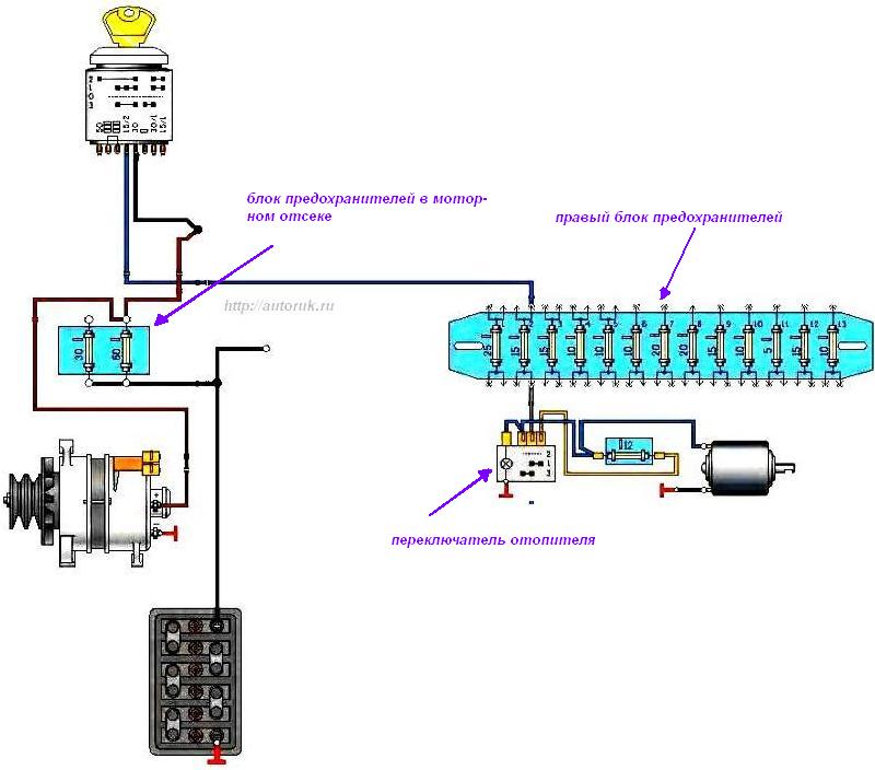 Установка системы отопления на КамАЗ-43118