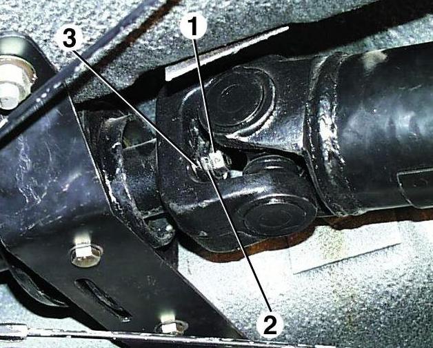Reparación de la línea de transmisión GAZ-3110