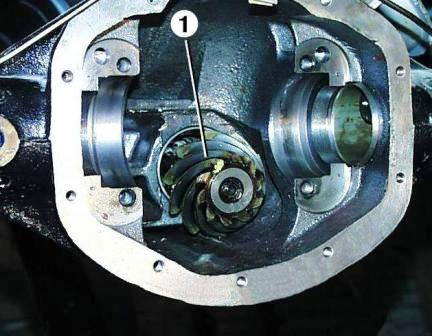 Extracción y reparación de transmisión final GAZ-3110