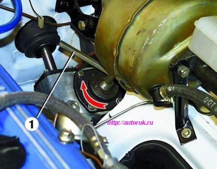 Снятие и проверка механизма рулевого управления ГАЗ-3110