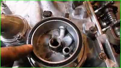 Reemplazo del filtro de aceite GAZ-53, GAZ-66
