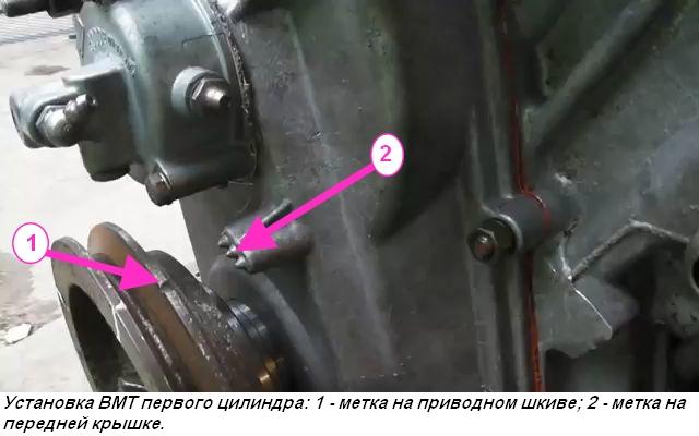 Ajuste de las holguras térmicas de las válvulas del motor del automóvil GAZ-66 y GAZ-53
