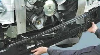 Зняття та установка переднього бампера та підсилювача бампера автомобіля Газель