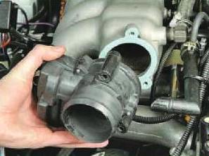 Зняття та встановлення дросельного вузла двигуна ЗМЗ-40524