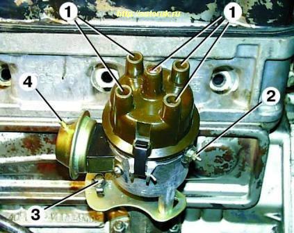 Repair of GAZ-2705 ignition distributor