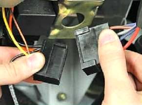 Replacing the contact group of the ignition lock of the Gazelle car