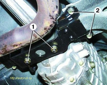 Getriebe GAZ-3110 aus- und einbauen