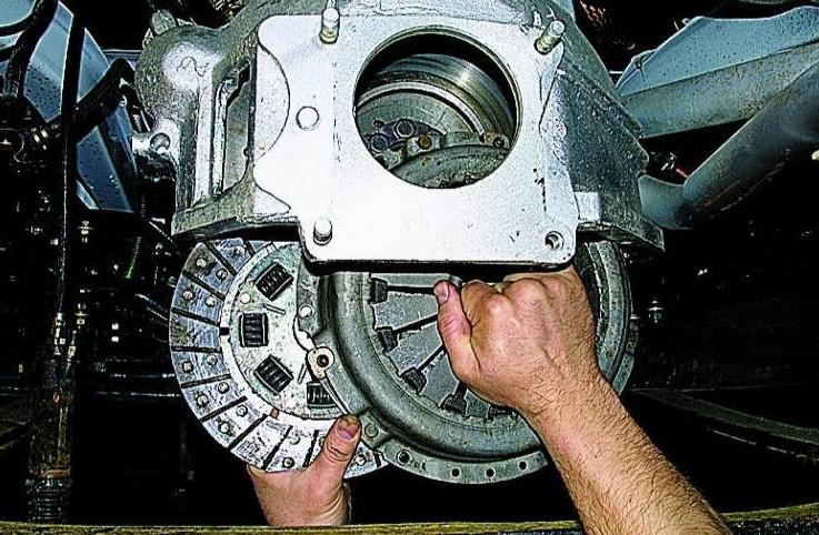 Removing the Gazelle clutch discs