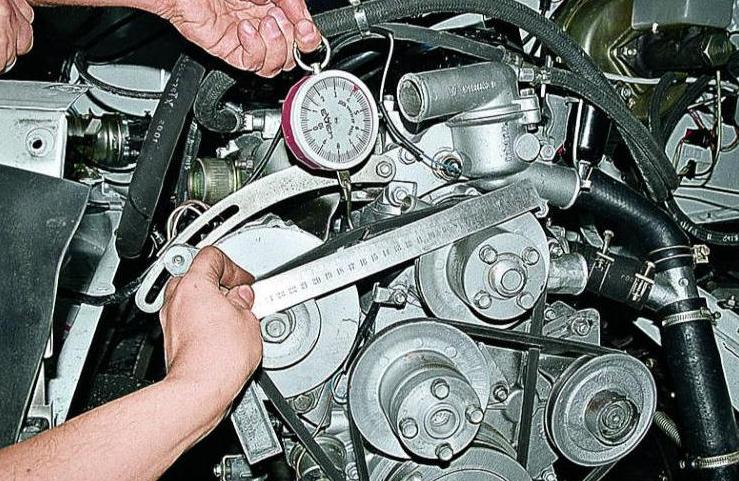 How to change drive belts of Gazelle cars