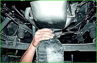 Replacing the oil and oil filter of the GAZ-2705 engine with the ZMZ-402 engine