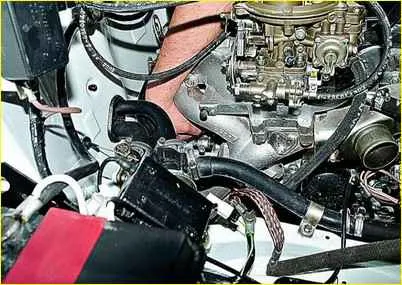 Replacing the Gazelle car engine coolant