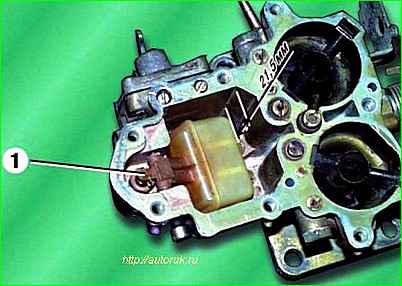 Adjusting the carburetor GAZ-2705