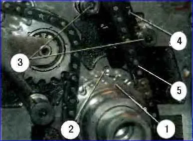 Қозғалтқыш тізбектерін ауыстыру ZMZ-406 GAZ-2705