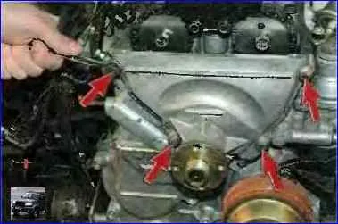 Қозғалтқыш тізбектерін ауыстыру ZMZ-406 GAZ-2705