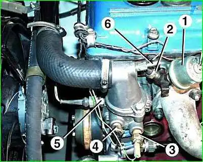 Removal and installation of the ZMZ 405 GAZ-2705 engine