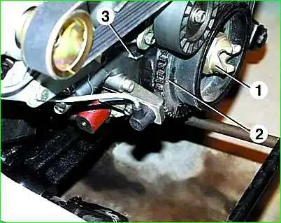 Setting the TDC of the engine ZMZ-406