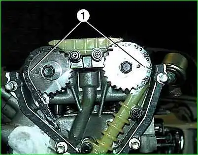Installation of TDC engine ZMZ-406