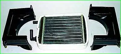 Removing the auxiliary heater radiator