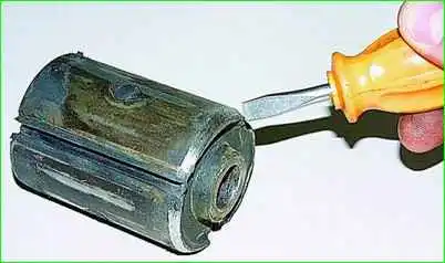 Removal and repair of the front spring GAZ-2705